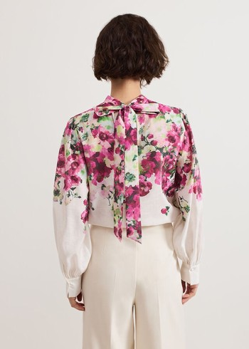 Phase Eight Winnie Floral Shirts Multicolor USA | 3968042-UR